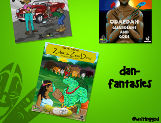 Dan Fantasies book covers  