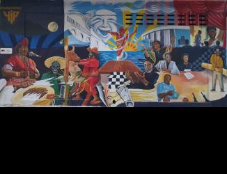 Jamaican Threatre Mural