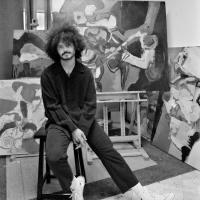 artist sitting